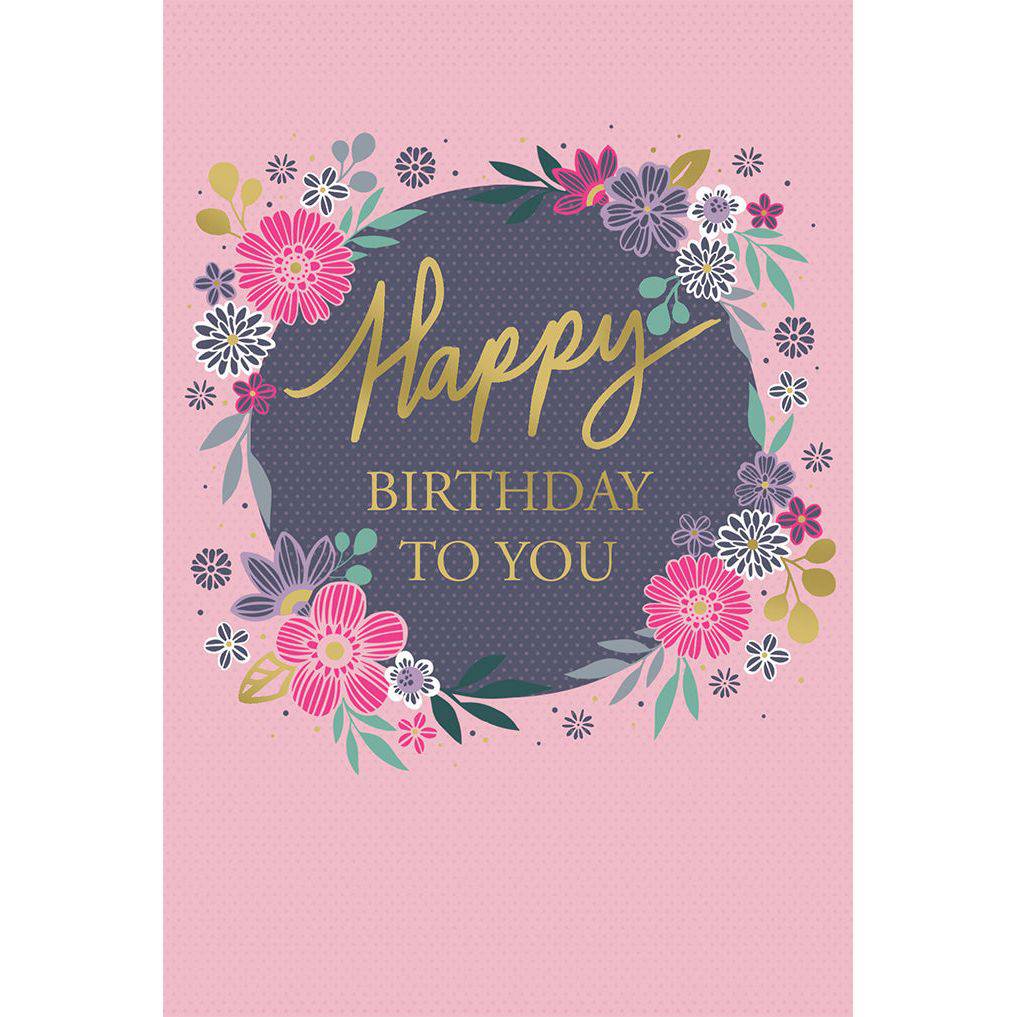 Happy Birthday To You greeting card by Pictura featuring colorful birthday design for everyday celebrations.